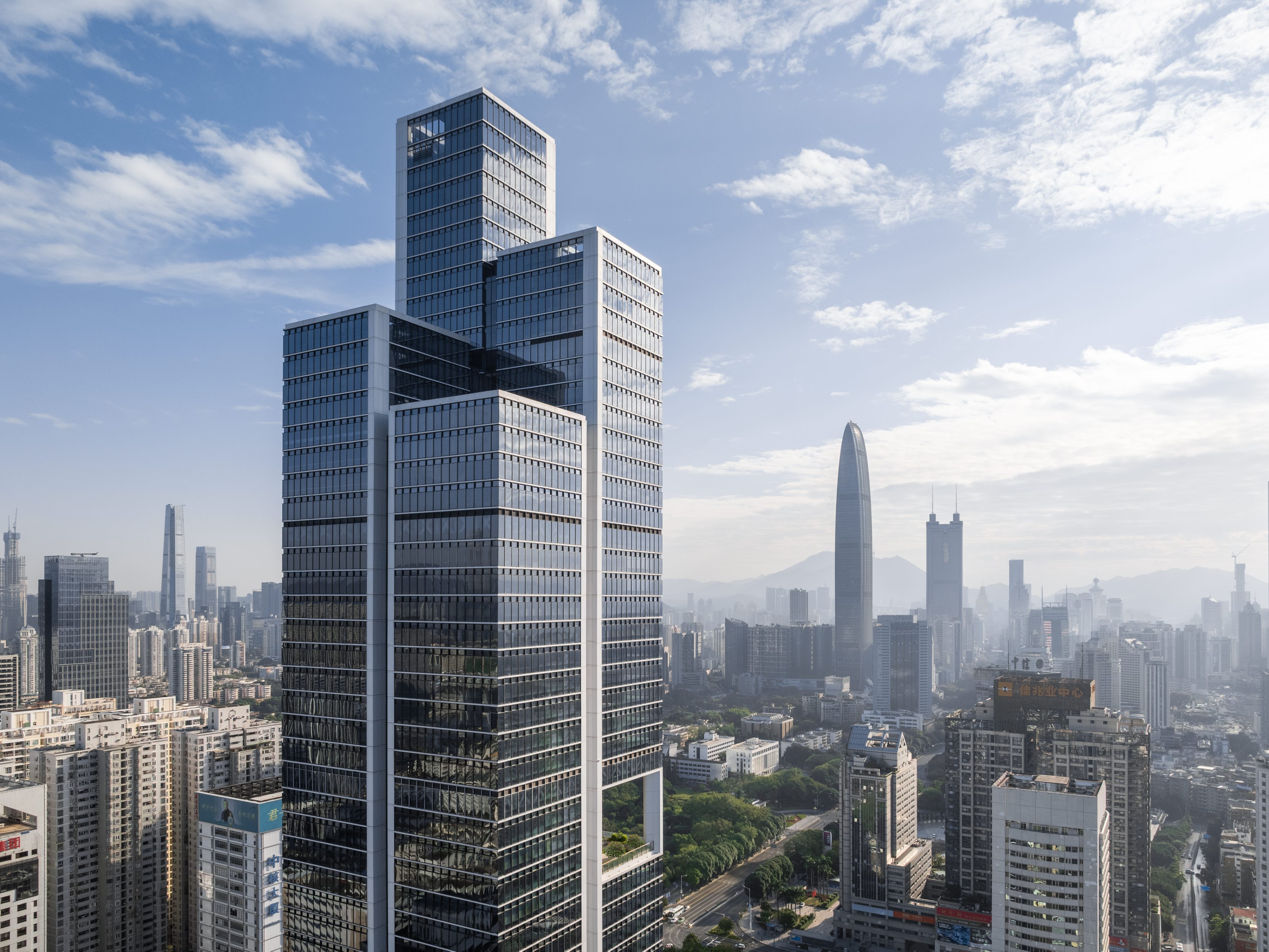 LANDMARK HIGH RISE COMPLEX COMPLETED IN THE HEART OF SHENZHEN