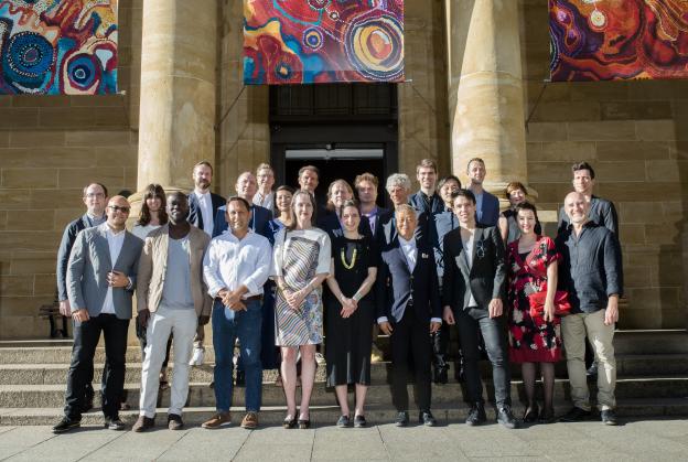 Aboriginal greeting for Adelaide competition finalists