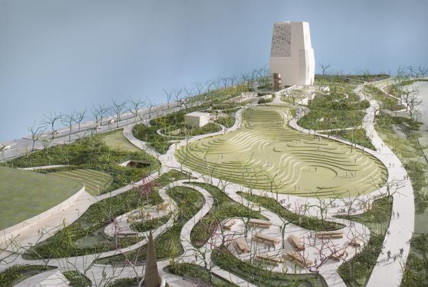 Revised designs revealed for Obama Presidential Centre