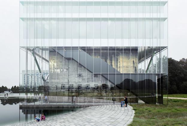 UNESCO heritage centre designed above WWII bunker