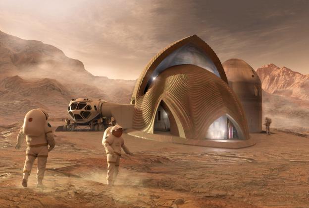 Teams share $100,000 NASA prize for Martian house designs