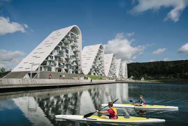 Work finishes on Henning Larsen’s award-winning ‘Wave’