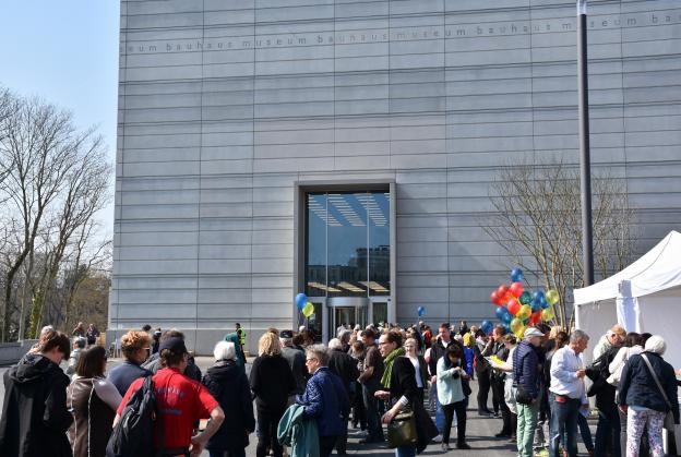 First visitors welcomed to Bauhaus Museum