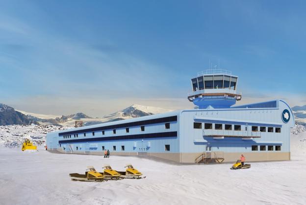 New Antarctic research building breaks ground