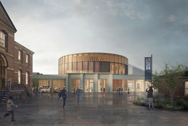Winner announced for National Railway Museum central hall