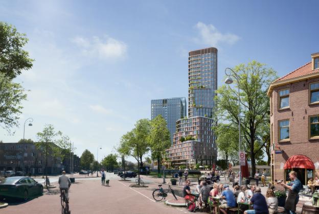 Mecanoo win contest for vertical neighbourhood in Amsterdam