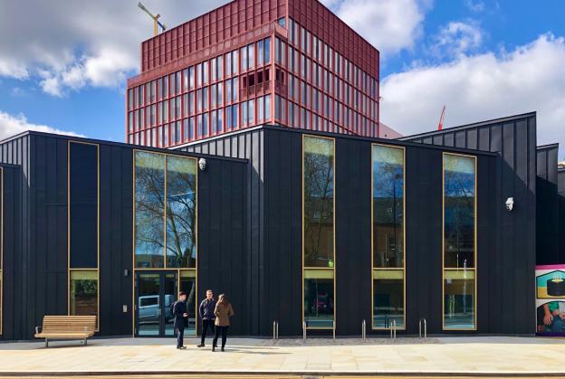 Construction completes on King’s Cross sports hall