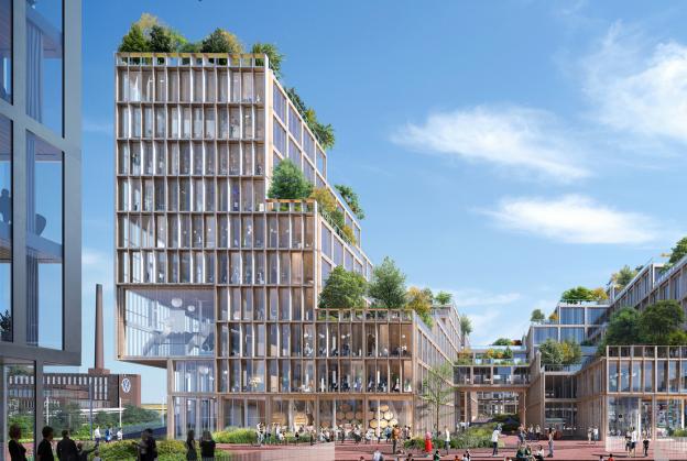 Henning Larsen reveal masterplan for Wolfsburg