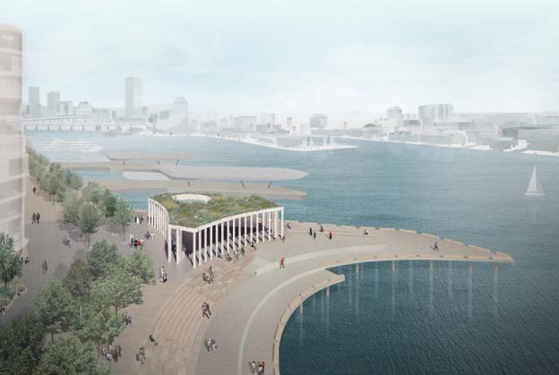 Sydney Harbour pavilion contest results revealed