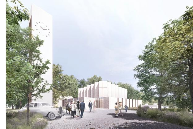 Henning Larsen win design contest for church in Skanderborg, Denmark