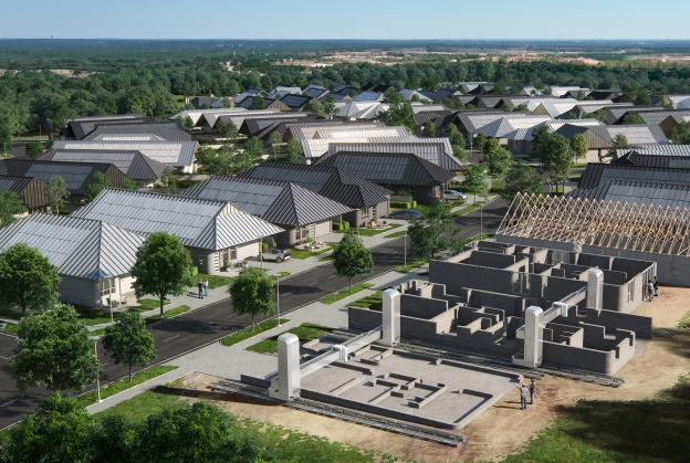 BIG co-designs world’s largest 3-D printed neighbourhood