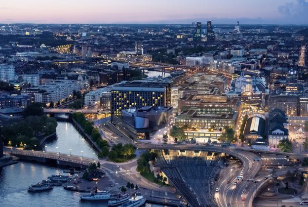 Team led by Foster + Partners selected for Stockholm Station development
