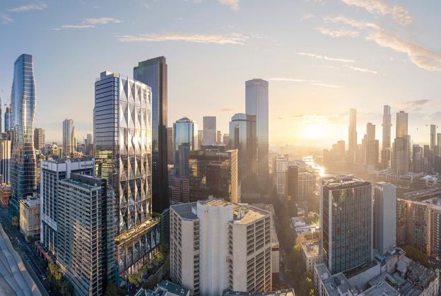 Designs unveiled for landmark office tower in Melbourne
