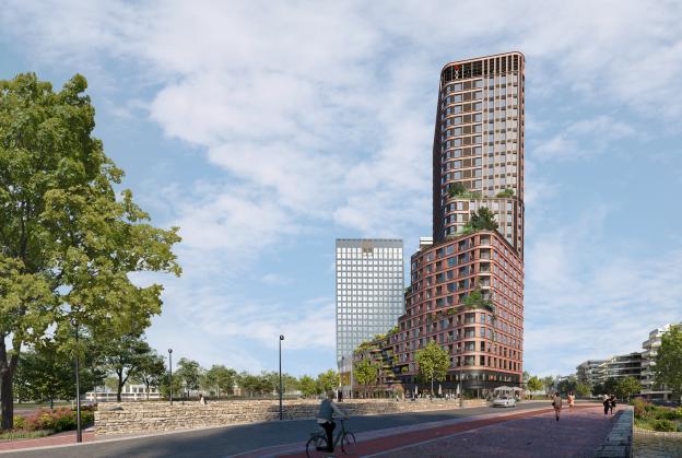 Planning permission granted to Brink Tower in Amsterdam