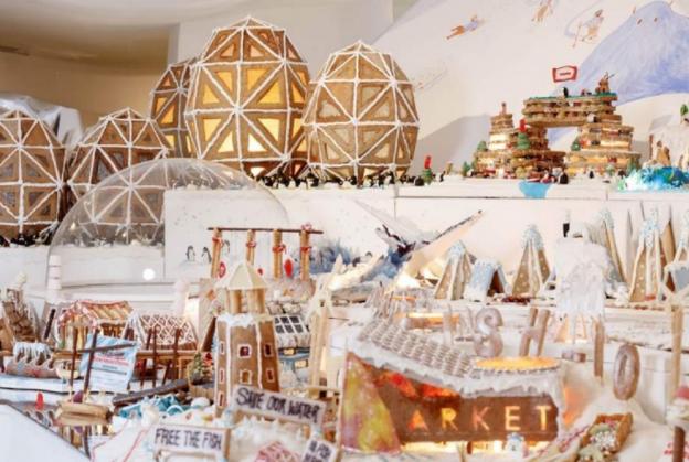 Gingerbread City 2022 unveils feast for the eyes & imagination