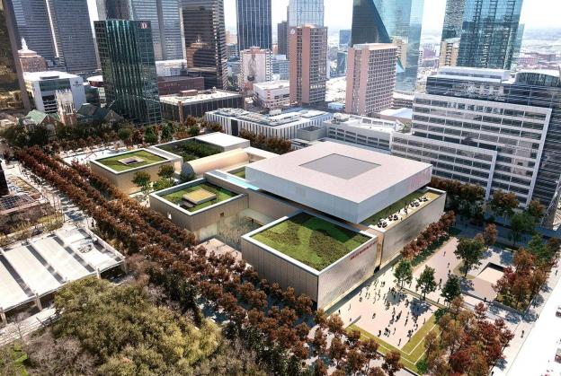Dallas Museum of Art unveils shortlisted designs for campus revamp