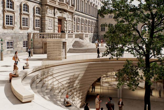 Team Cobe win contest to transform Danish Parliament