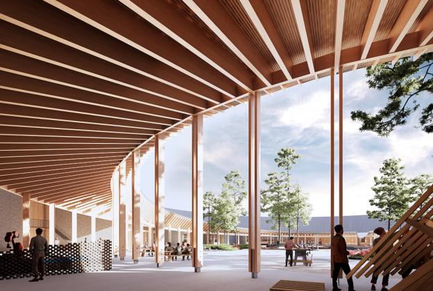New craft college tops out in Denmark