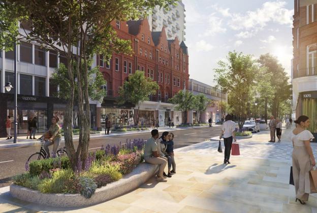 Grand reopening takes place for Sloane Street in London