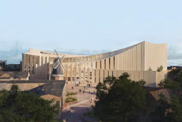 Plans revealed for cultural & administrative centre in Eemsdelta