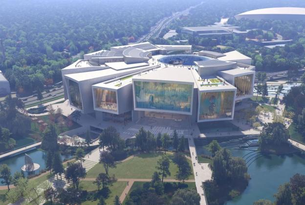 Snøhetta reveal design for Beijing Art Museum