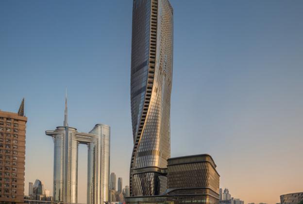 Wasl Tower completed in Dubai