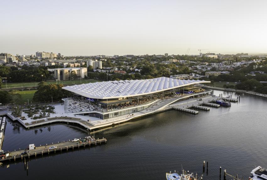 Sydney Fish Market by 3XN GXN/BVN Architecture/ASPECT Studios