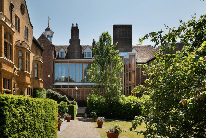 River Wing, Clare College by Witherford Watson Mann Architects. Pic: Philip Vile