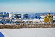 Nizhny Nogorod Stadium, credit: George, Wikimedia Commons